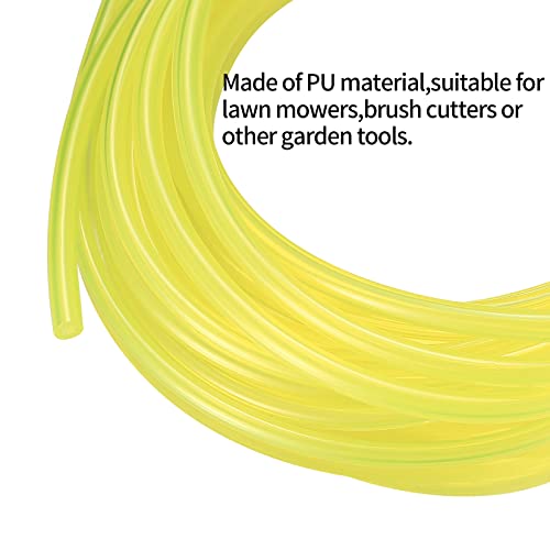 Benzinschlauch Set, 4 Stück Kraftstoffschlauch, Ölschlauch Dieselschlauch Kraftstoffleitung Schläuche Ersatz Maschinen Zubehör