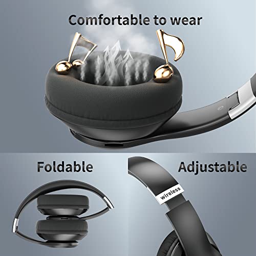 Save $2 on EAORUL Wireless Bluetooth Over-Ear Headphones with Code 5UZTC6E9 - Image 6