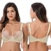 Curve Muse Sujetadores sin Forro con Aros y Talla Grande para Mujer,...