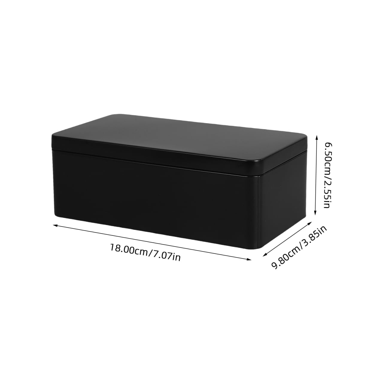 PRETYZOOM Weißblech-Aufbewahrungsboxen 2 Stück 7.09X3.86X2.56In Metall Aufbewahrungsbox Mit Dichtem Verschluss Für Tee Hochzeitssüßigkeiten Und Geld – Vielseitige Metallbox Für Küche Und Party