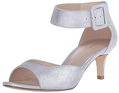 Silver Metallic Suede