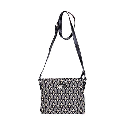 Image of Signare Tapestry Crossbody Bag Sling Shoulder Purse for Women