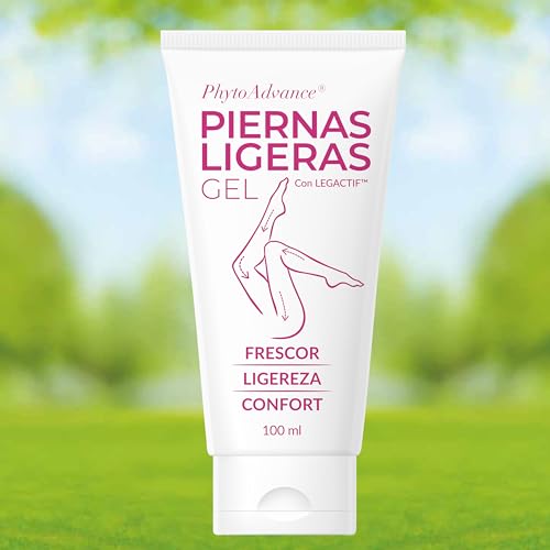 PhytoAdvance® PIERNAS LIGERAS GEL| FRESCOR Y ALIVIO | Alivia la sensación de pesadez y proporciona frescor a las piernas | Con extractos vegetales | Envase de 100ml