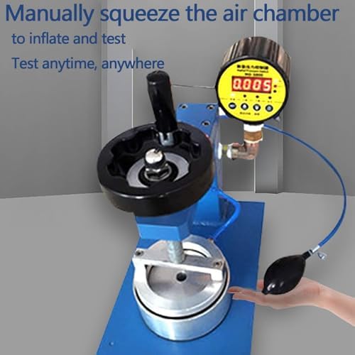 Waterproof Hydrostatic Pressure Tester for Textile Fabric, Plastic Bags, Garments, Tents & Raincoats - Digital Pressure Gauge, 10000mm Range, Versatile Testing Solutions