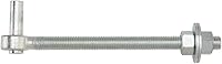 Vista 1 de National Hardware N130-641 Gancho para Pernos, 34" x 10", recubierto con WeatherGuard Protección, Acero, Zinc-plateado