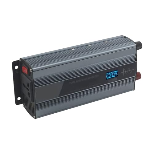 Onduleur 500W 12V 24V pur sinus avec écran d'affichage des défauts