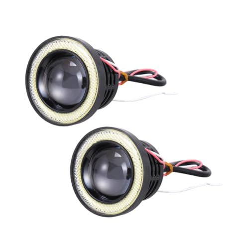 Ojos de Ángel LED para coche con ópticas antiniebla de larga vida