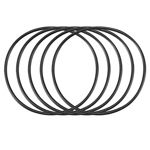 Sourcing Map Nitrile Rubber O-Rings 56Mm Od 52Mm Id 2Mm Width, Metric Nitrile Rubber Sealing Gasket, Pack Of 30