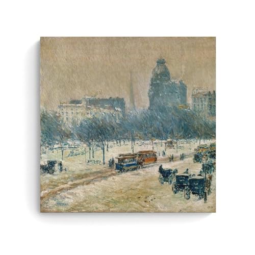 Childe HassamtfbNE`ChEnbT(jIEXNGA̓~)i z[ A[gpl vg LoX ǃA[g Ǌ| G ŉ |pi CeAUnframe12x12inch(30x30cm)