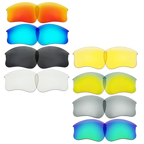 Lentilles pour Oakley Flak Jacket XLJ pour remplacer vos verres rayés