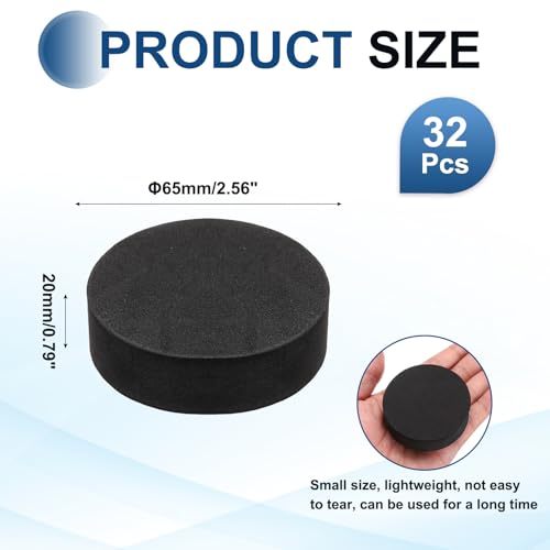 Subwoofer base antivibración de espuma acústica negra antideslizante 2