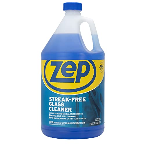 Zep, ZU1120128, Streak-Free Glass Cleaner, 128 ounce