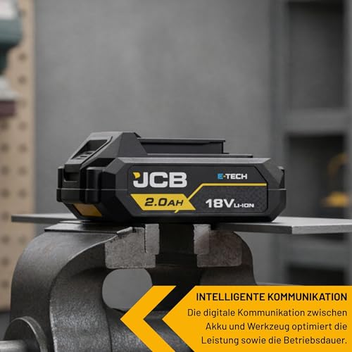 Batterie Lithium-ION 18 V JCB E-Tech à charge rapide et légère - 4