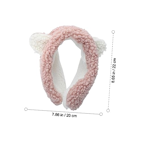 VICASKY 1pc Adorable Plush Ear Cover for Boys and Girls Winter Earmuffs Cat Ear Design Soft and Skin-friendly for Cold Weather Birthday and3