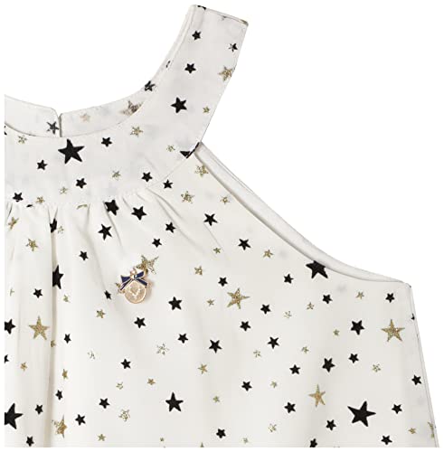 Image of Allen Solly Girl's Synthetic A-Line Knee-Length Dress