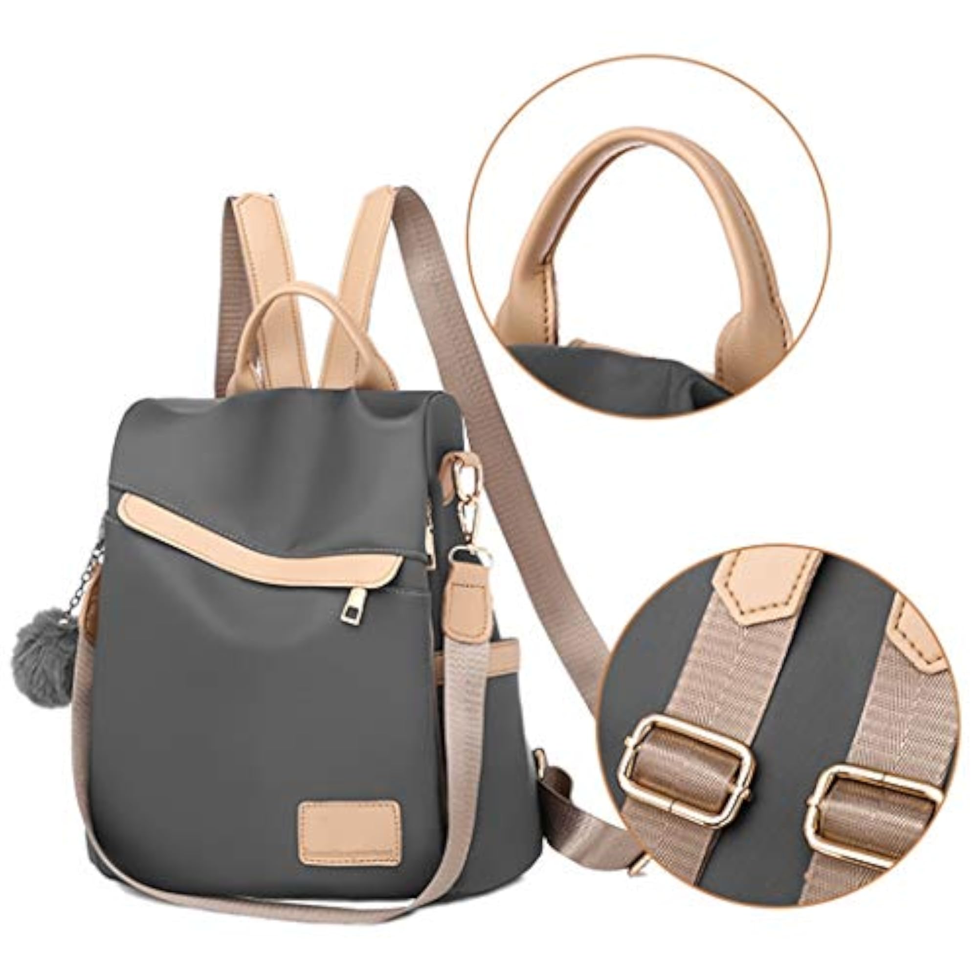 Women’s Adjustable Anti-Theft Oxford Cloth Backpack