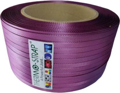 THERMO-STRAP High Strength PP Box Strap Magenta colour Manual Roll |4 KG| |12 MM|