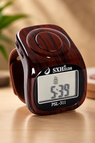 Image of Tally Counter, Jaap Counter (Plastic, Marble Brown)