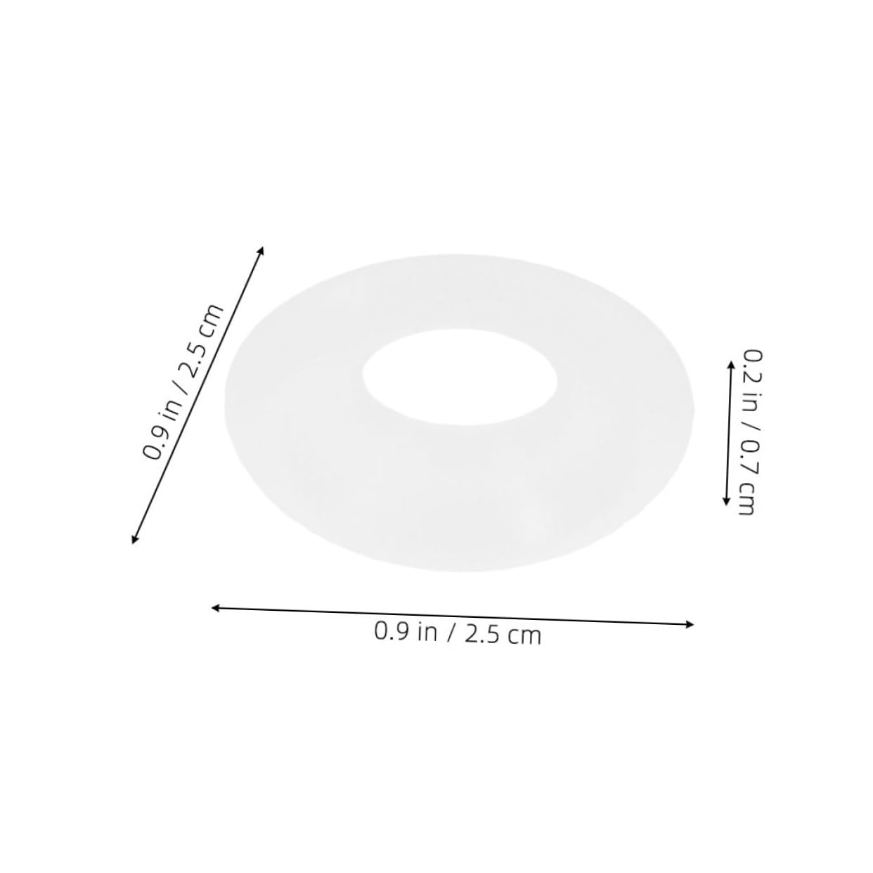 VINTORKY 10pcs Swing Top Bottle Gaskets Replacement for Soda Rings Beer Seal Washer