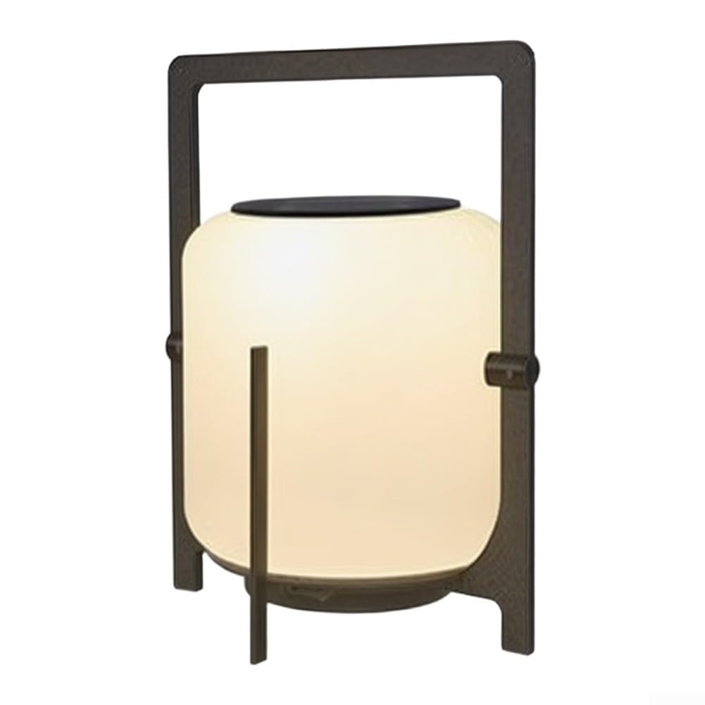 Lanterna solare del LED 26x19cm Lampada da tavolo esterna calda