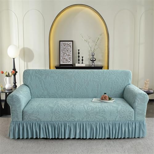 Housse complète extensible pour protéger un canapé usé ou taché - 2