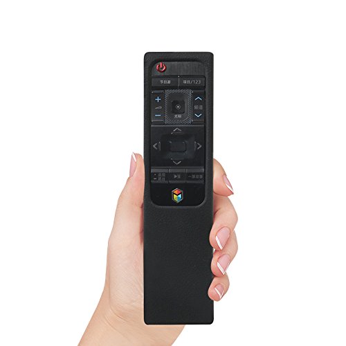Samsung Smart Qled Tv Remote Case Sikai Shockproof Protective Case For Samsung Qled Tv Smart Remote Control Bn59-01221B Bn59-01220A Bn59-01220B With Free Lanyard (Black) #TOP1