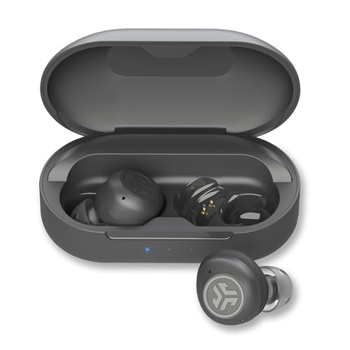 JLab Hear OTC Hearing Aid & Earbuds, Graphite, Traditional...