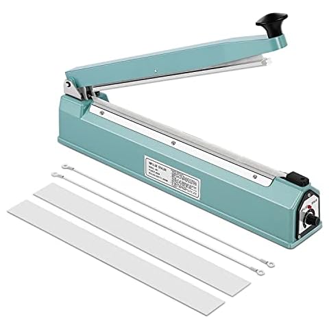 Flexzion 16" (400mm) Impulse Sealer - Portable Plastic Bag Heat Sealing Machine Cover