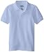 KHQ Little Boys' Short Sleeve Pique Polo