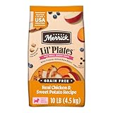 Merrick Lil’ Plates Grain Free Dry Dog Food For Small Dogs, Chicken And Sweet Potato Kibble With Raw Bites - 10.0 lb. Bag