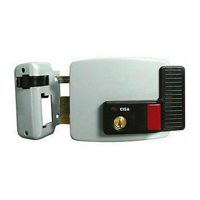 Dieffematic Elettroserratura CISA 11731 50mm SX - Serratura Elettrica per Cancelli Battenti, 12V