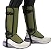 Hiking Gaiters,High-top Gaiters with A Snug Fit and Comfortable Buckle Design, Suitable for Climbing and Off-roading(Green)