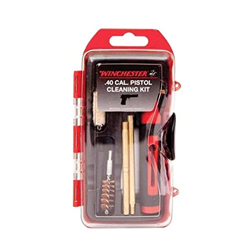 DAC Winchester Cleaning Kits WIN40P Winchester Cleaning Kits, Winchester 14Piece .40/10mm Pistol Cleaning Kit & 6Piece Driver Bit Set