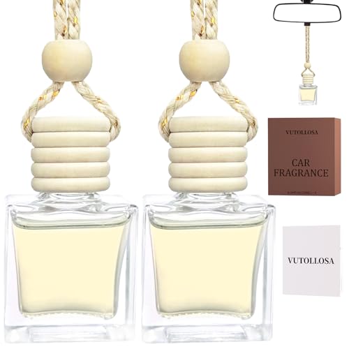 Image of 2-Pack Car Fresheners Long Lasting & Car Deodorizer - Daily Male Teakwood Agarwood Hanging Car Air Freshener, Car Necessities & Scent Diffuser
