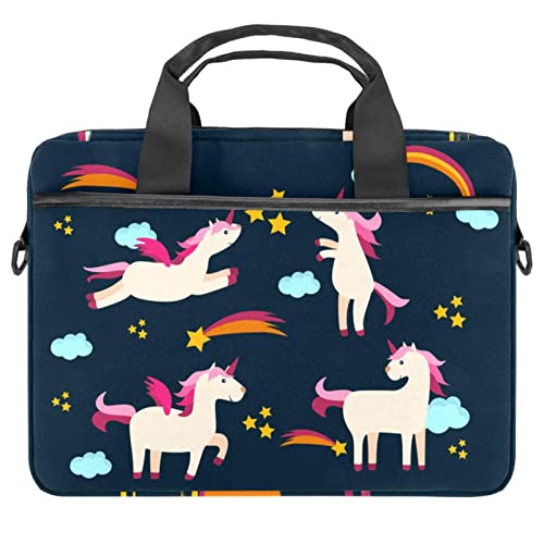 Sacoche ordinateur portable 13.3 pouces antichoc à bandoulière licorne