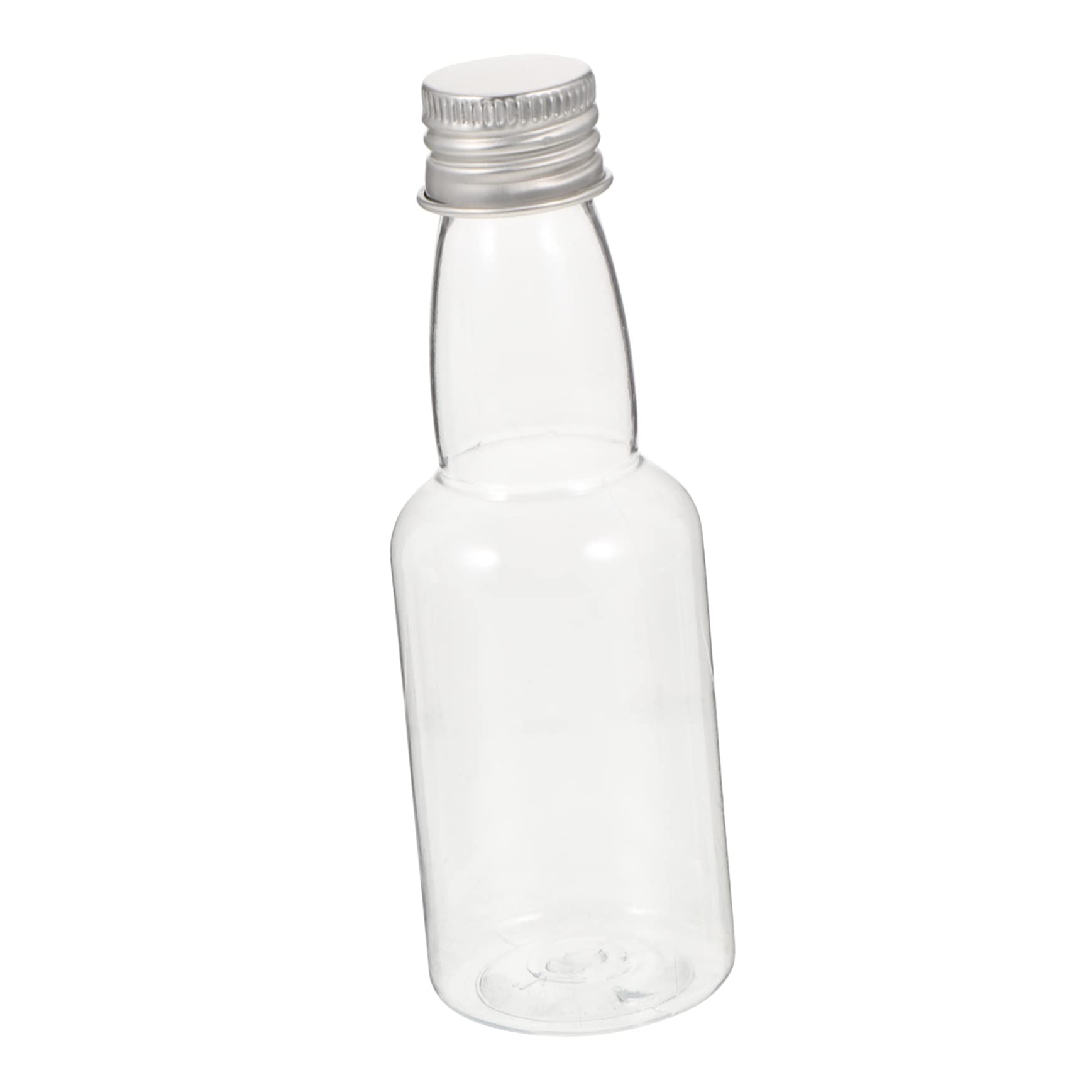 Bouteilles de boisson réutilisables 50 ml hermétiques en plastique transparent, lot de 50
