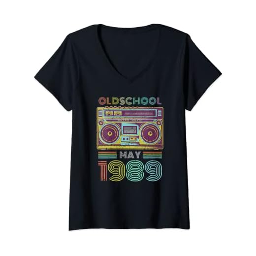 Mujer 30 cumpleaños regalo mayo 1989 treinta y un año Camiseta Cuello V