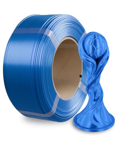 Image of Polymaker Panchroma Silk PLA Filament Refill 1.75mm 1kg, Blue