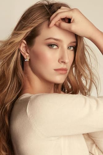 Gold Hoop Earrings For Women Trendy Mixed Metal Earrings Two Tone Earring Gold And Silver Earring Fashion Knot Jewelry Gift3