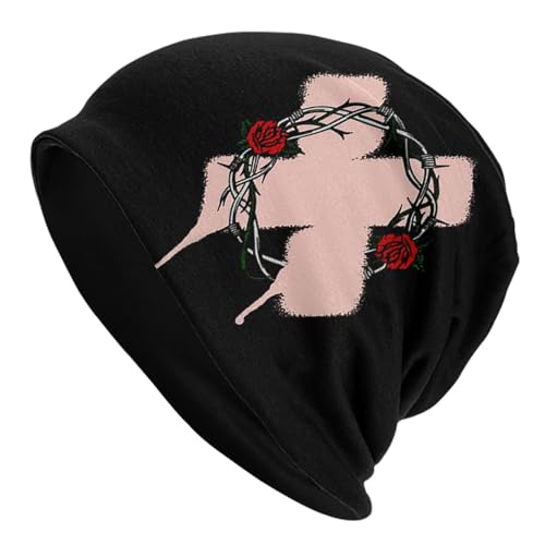 DOIARSEI Sam Actors and Colby Knit Hat Beanie Cap Fashion Knitted Hat for Men and Women Black