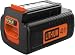 Powilling 40 Volt MAX 2.2Ah Lithium Replacement Battery for Black and Decker 40V Battery LBX2040 LBXR36 LBXR2036 LST540 LCS1240 LBX1540 LST136W Black+Decker Lithium Battery