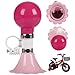 Pesoncarl Kids Bike Horn, 3 x 5 Adorable Children Bike Horn, Elegant Horns, Metal Squeeze Bell, Handlebar Ring, Mini Accessories Gifts for Girls & Boys, Sports