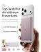 TORRAS MiniMag Ultra Slim Powerbank für Magsafe, 18W Schnellladen 5000mAh Magnetische Powerbank Klein, Wireless Externe Akkupack mit USB-C-Kabel für iPhone 17 Pro Max/Air/16/15/14/13/12, Rosa Titan.