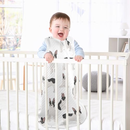 Image of vvfelixl Bright Funny Dinosaurs Baby Sleeping Bag Sleep Sack,Baby Wearable Blanket Sleep Suit for 0-6 Months