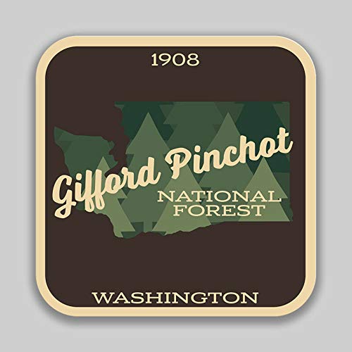 JB Print Gifford Pinchot National Forest Decal Sticker
