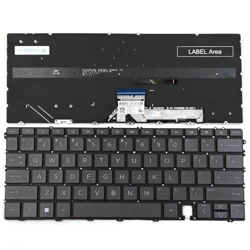 KGIGIBE �����p�o�b�N���C�g�L�[�{�[�h HP Spectre x360 14-EF 14-EF0008CA 14-EF0013DX 14-EF2013DX 14-EF2023DX TPN-C155 �m�[�g�p�\�R�� US �u���b�N