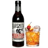 Barsmith Hot Honey Old Fashioned Mix - Smooth Honey and Subtle Spice Notes - No Artificial Flavors & Non-GMO Cocktail Mixer - Ideal for Old Fashioned, Manhattans and Whiskey Sours - 12.7oz (Pack of 1)