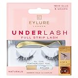Eylure Underlash Full Strip Lash - No. 008 | Includes Bond and Applicator | 5 Wears