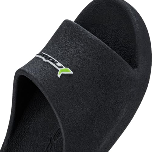 Chinelo Rider Drip Slide Masculino Preto Branco 41