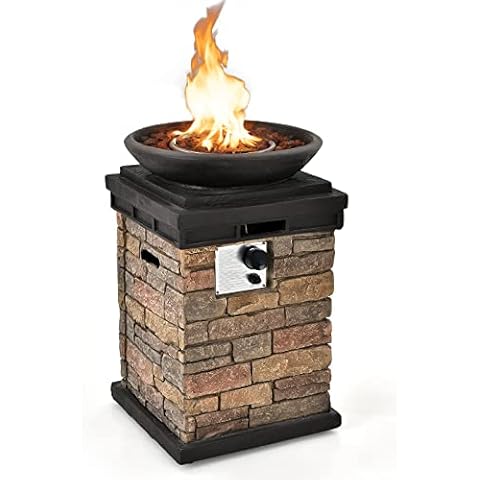 Tangkula Patiojoy Fire Bowl Cover
